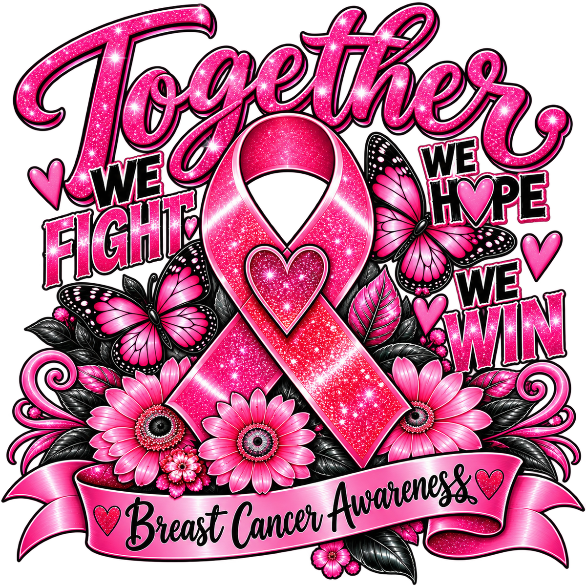 CANCER - Together We Fight – Breast Cancer Awareness