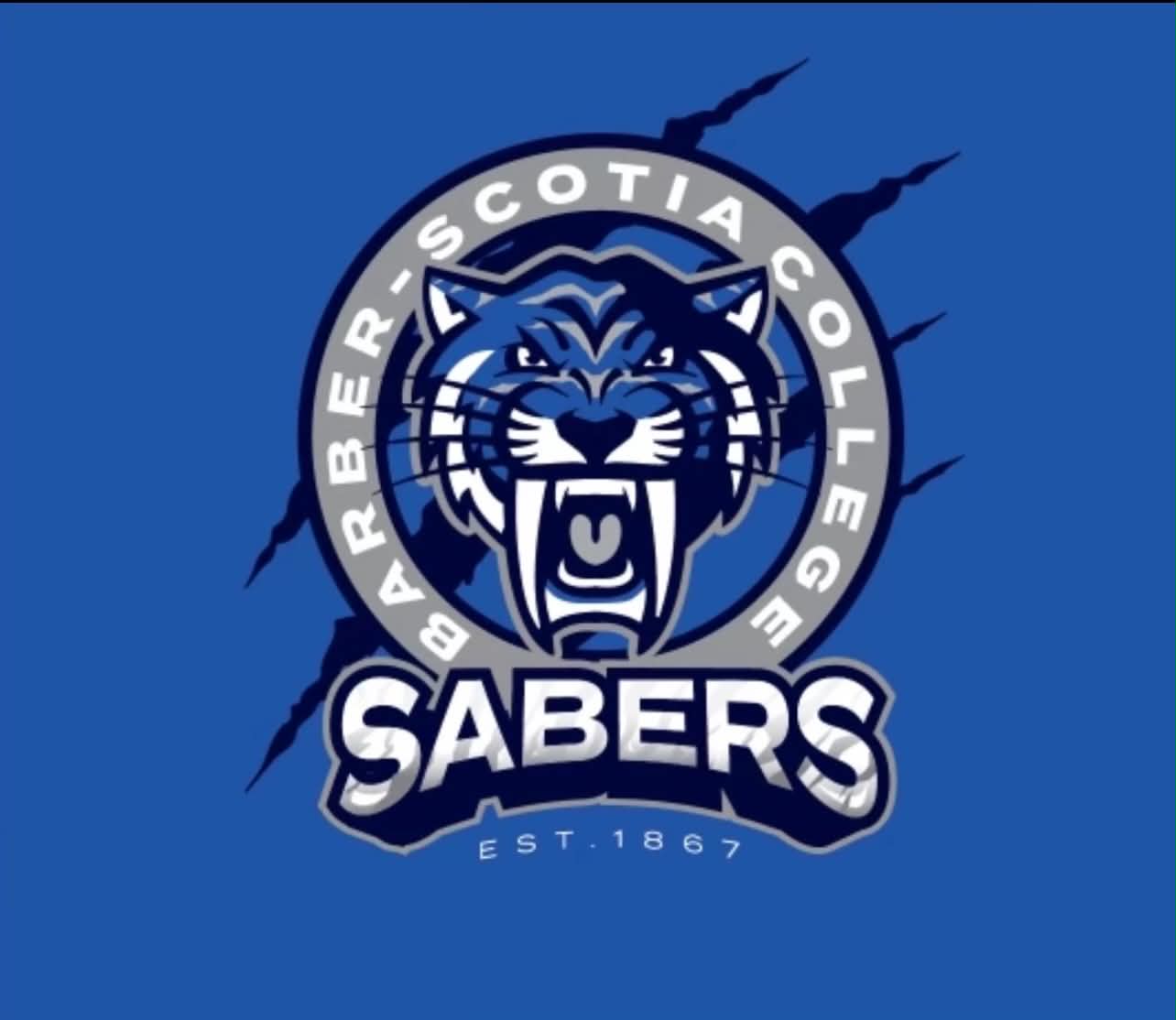 Barber-Scotia College Sabers Heritage Logo Tee