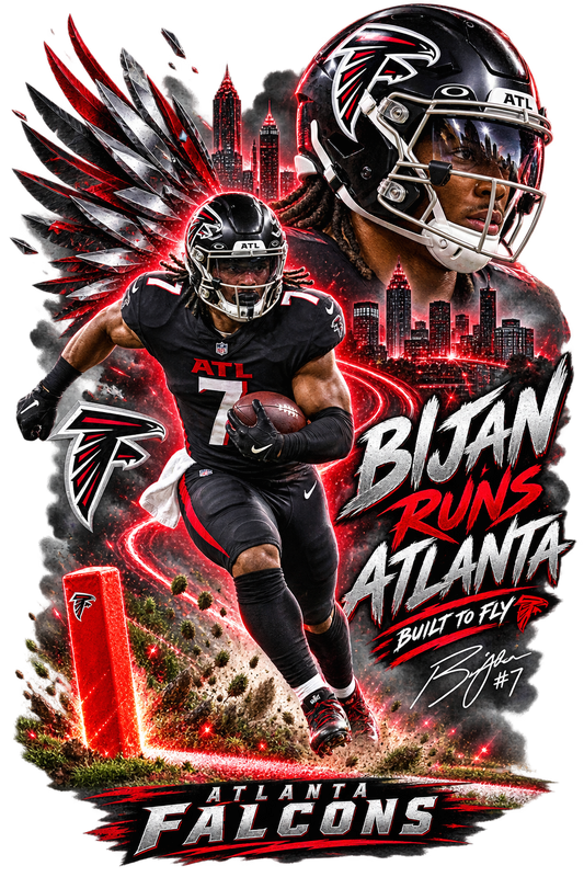 Atlanta Falcons- BIJAN RUNS ATLANTA