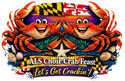 ALS Choir Crab Feast T-Shirt – “Let’s Get Crackin’!”