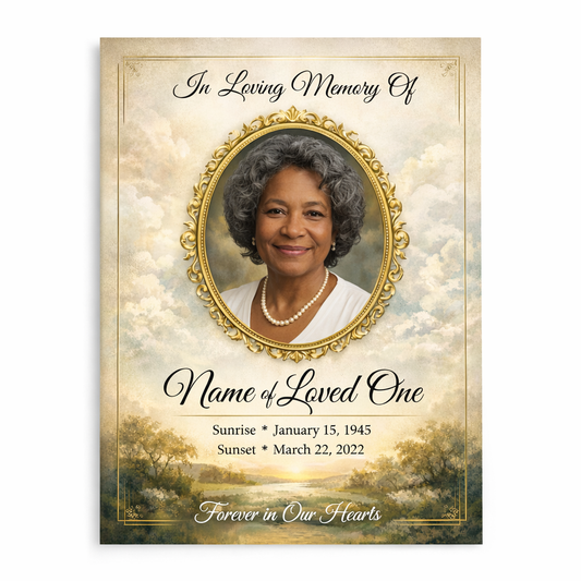 Event & Celebration of Life Program Booklets