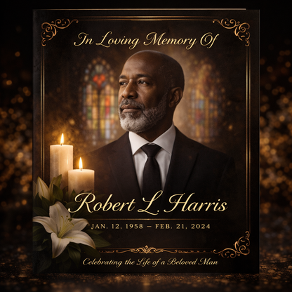 Custom Program Booklets- DESIGN + PRINTING