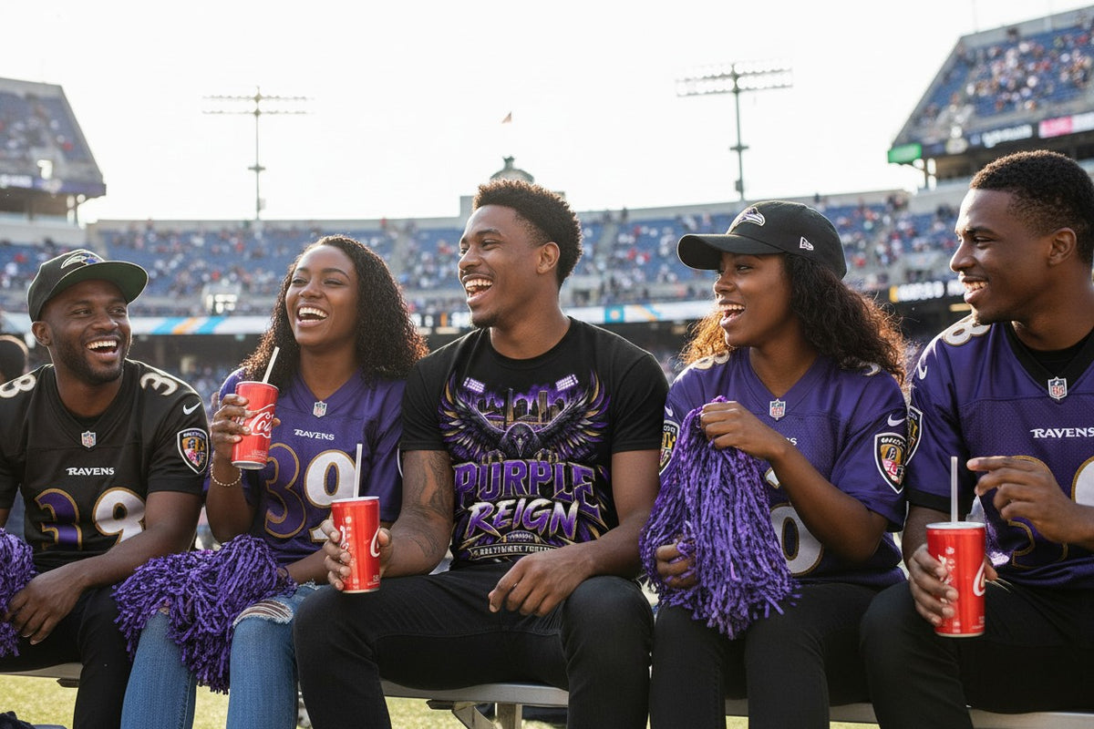 Raven Nation Purple Reign Baltimore Football