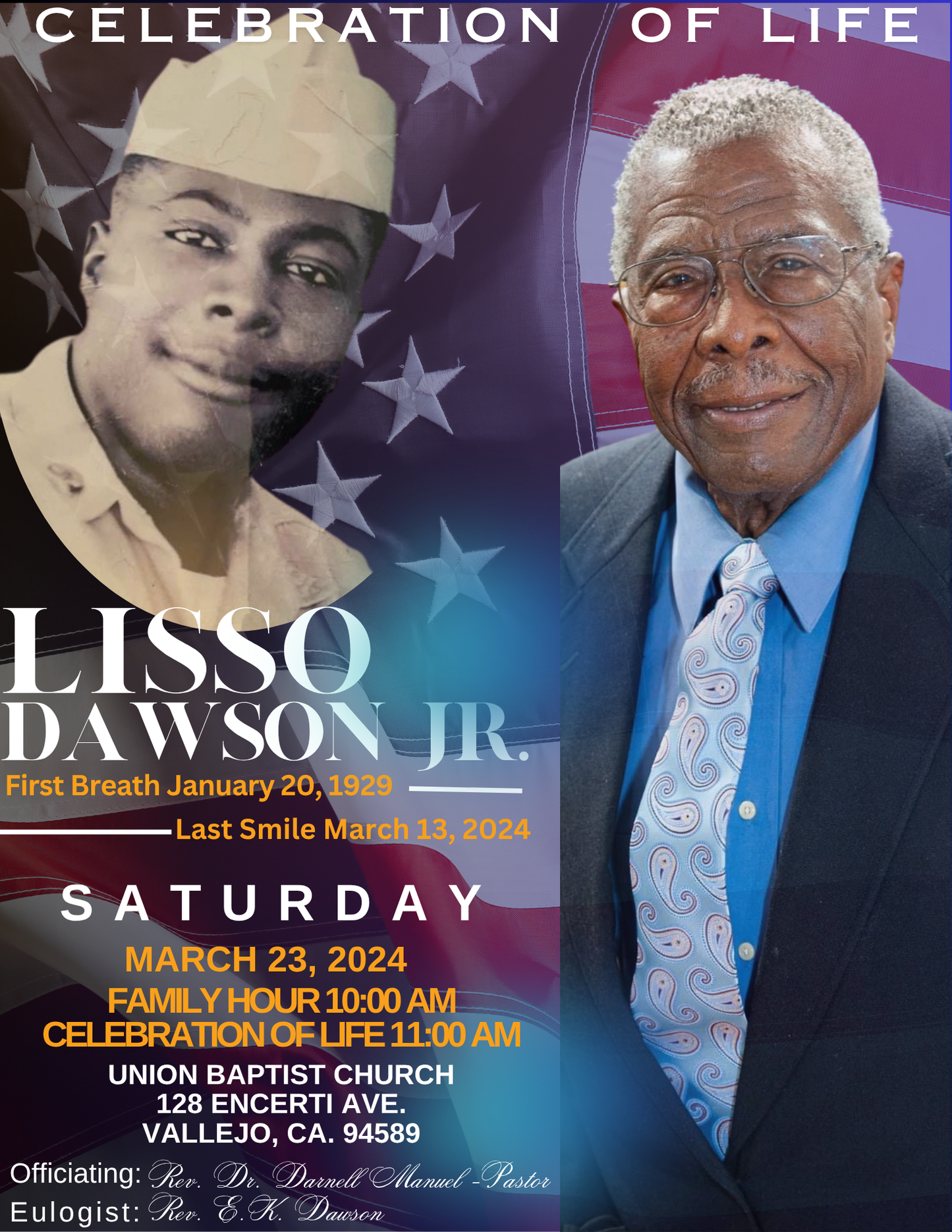 Celebration of Life Programs