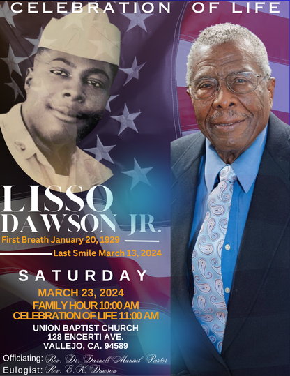 Celebration of Life Programs
