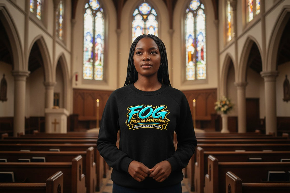 FOG Fresh Oil Generation Ministry Crewneck Sweatshirt