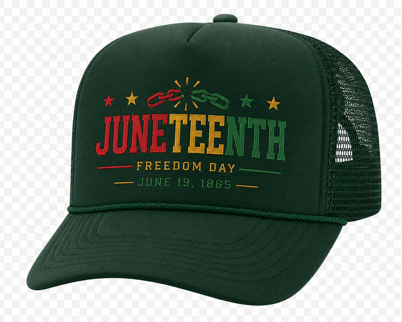 Juneteenth Trucker Cap — Limited Edition