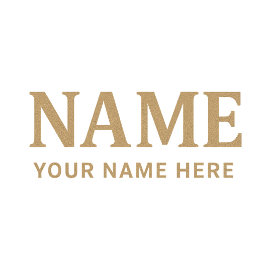 Personalized Touch- Name Logo
