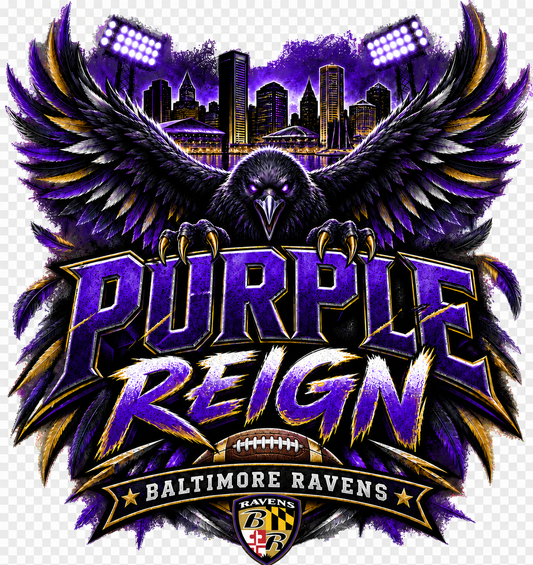 Raven Nation Purple Reign Baltimore Football