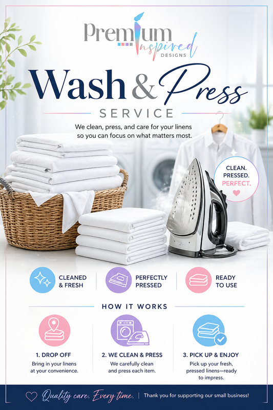 Wash & Press Service